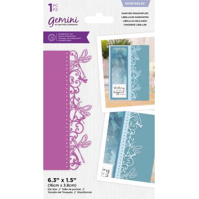 Crafter's Companion Gemini Dancing Dragonflies Edge'ables Dies - Timeless Borders